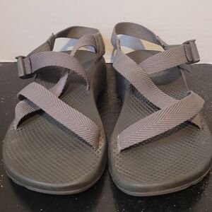 Chaco Women's Taupe Strap Sandals in Gray-Brown